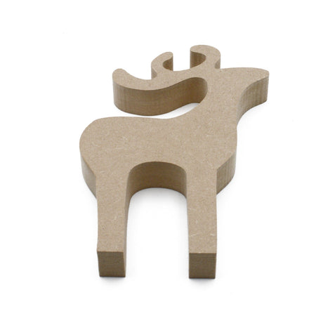 Freestanding Reindeer Christmas Craft Shapes - Laserworksuk