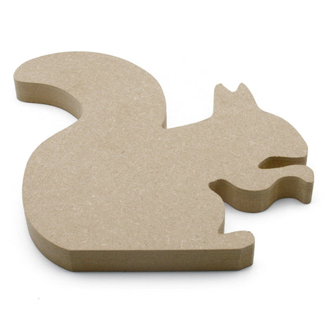 Freestanding Squirrel Wooden Wildlife Craft Shapes - Laserworksuk