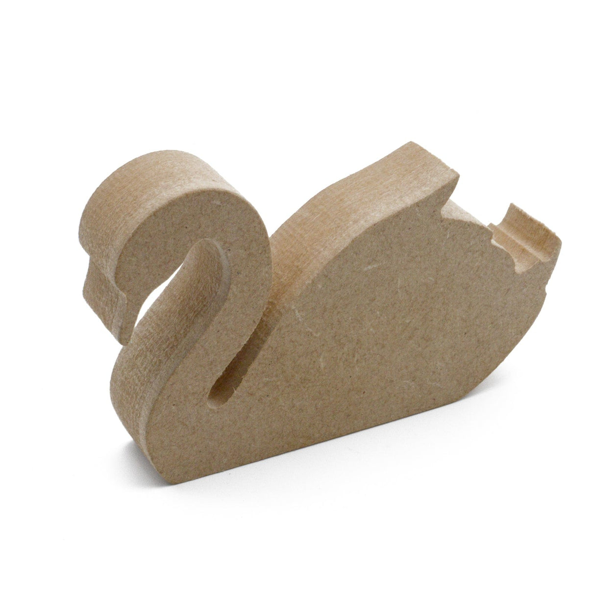 Freestanding Swan Wooden Wedding Bird Craft Shapes - Laserworksuk