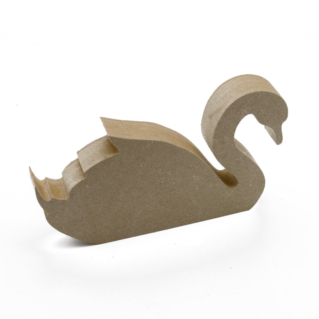 Freestanding Swan Wooden Wedding Bird Craft Shapes - Laserworksuk