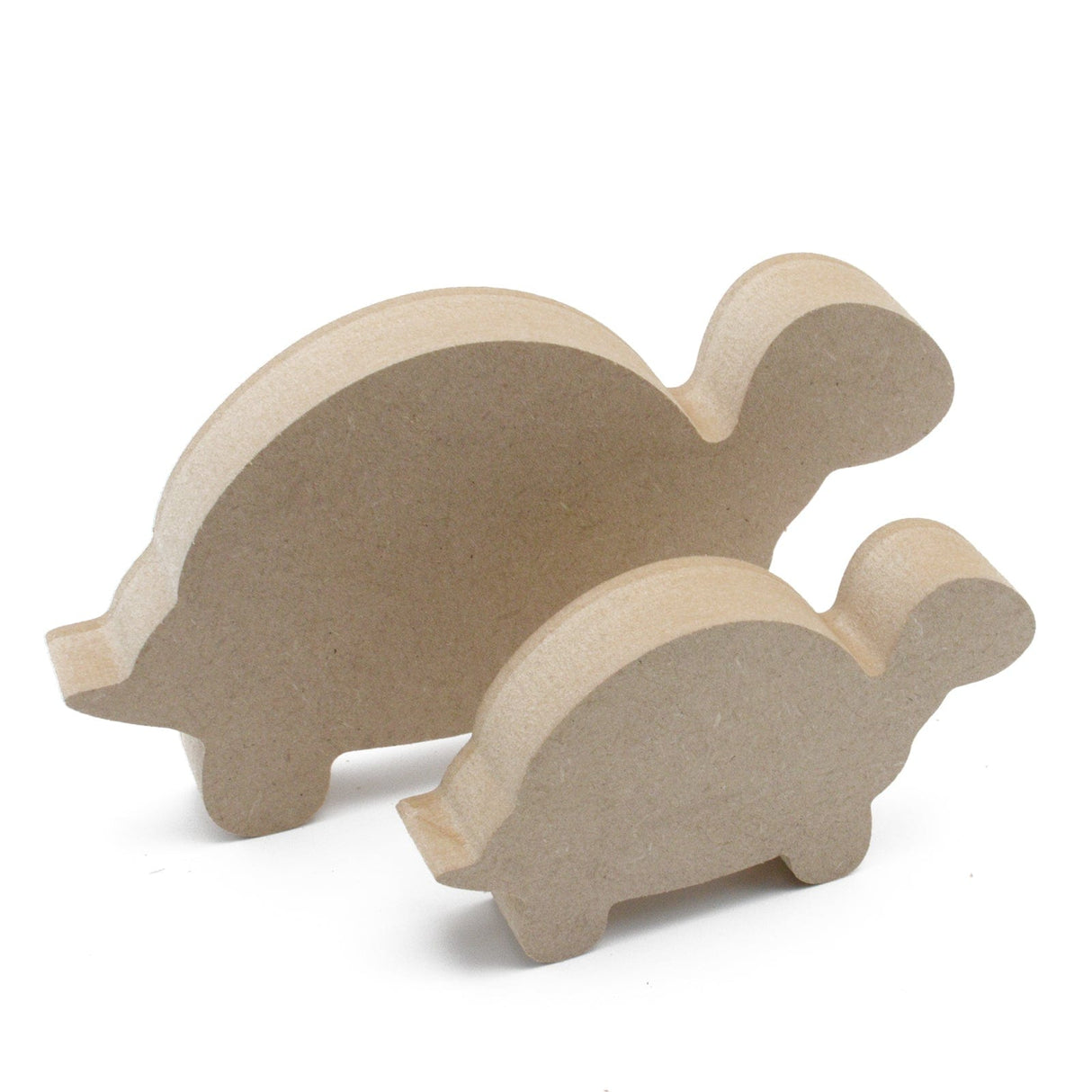 Freestanding Tortoise Wooden Craft Shapes - Laserworksuk