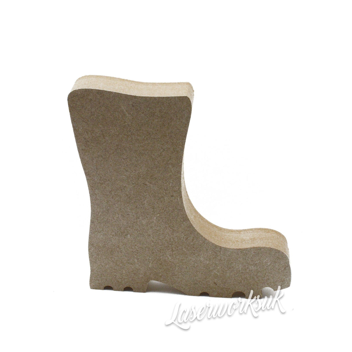 Freestanding Wellie - Wooden Wellington Shapes - Laserworksuk