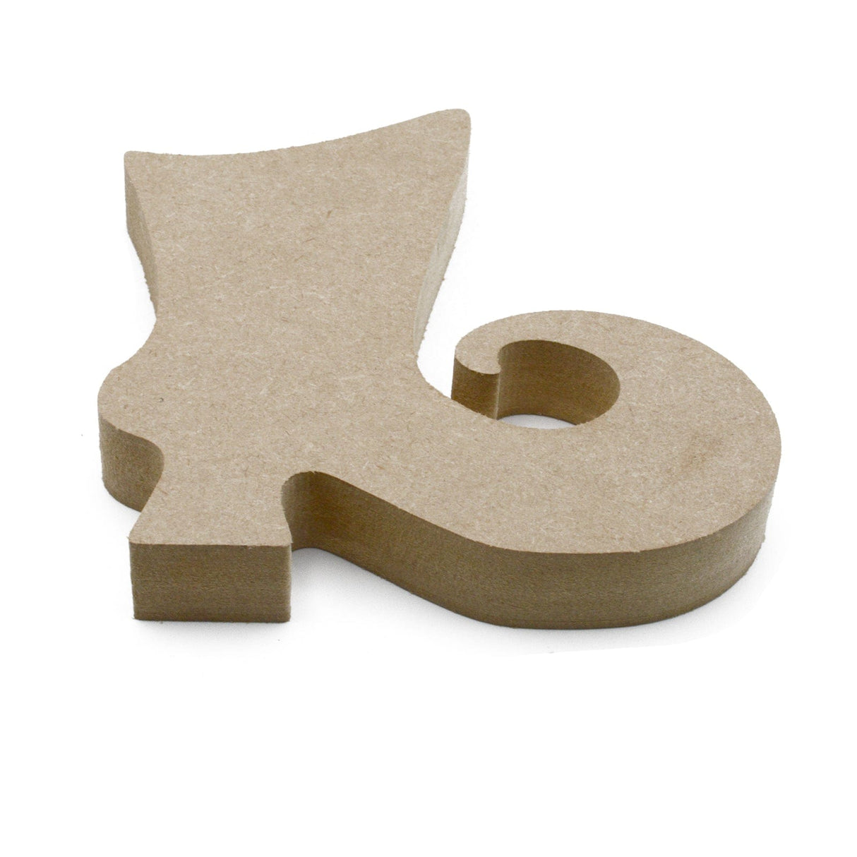 Freestanding Witch Shoe boot - Halloween Craft Shapes - Laserworksuk