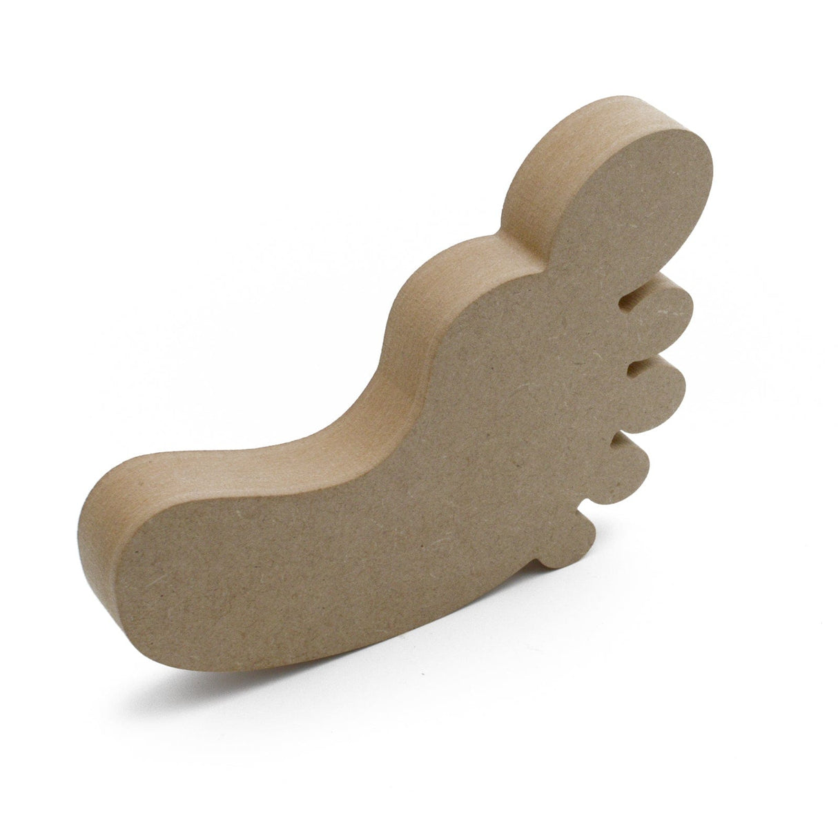 Freestanding Wooden 18mm MDF Baby Foot Shapes - Laserworksuk