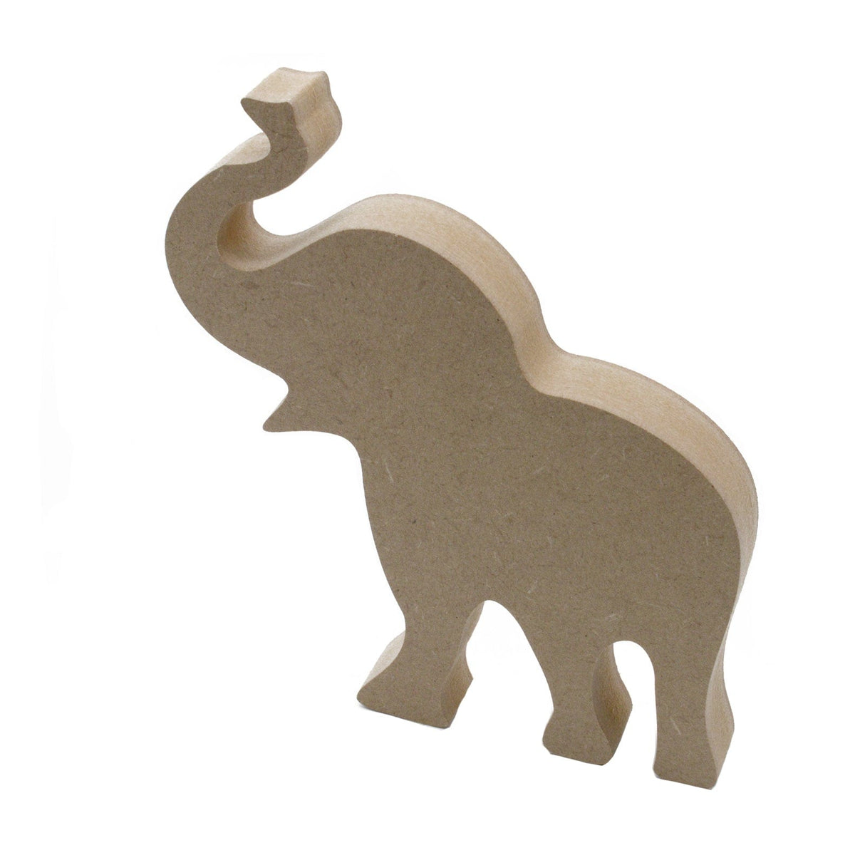 Freestanding Wooden Elephant Shapes - Nursery Decor - Laserworksuk