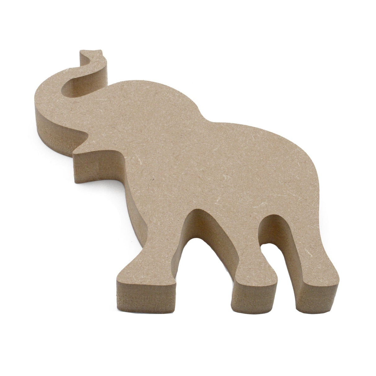 Freestanding Wooden Elephant Shapes - Nursery Decor - Laserworksuk