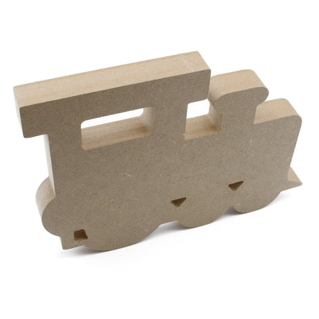 Freestanding Wooden Train shapes - Nursery Décor - Laserworksuk