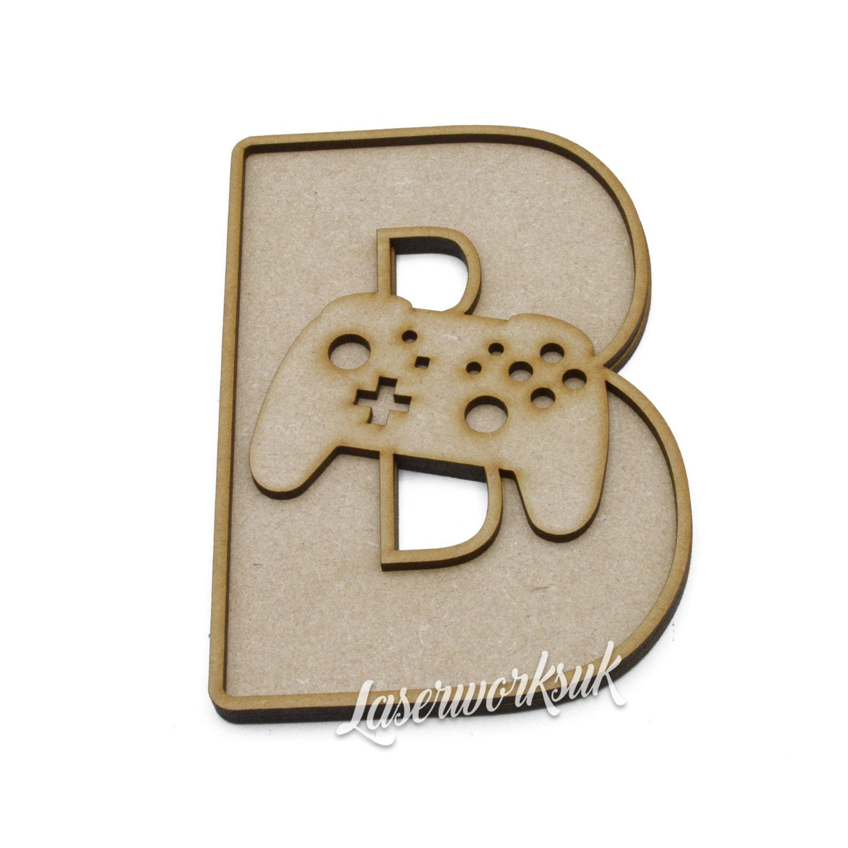 Gaming Theme Alphabet Letters - Full Set Available - LaserworksUK