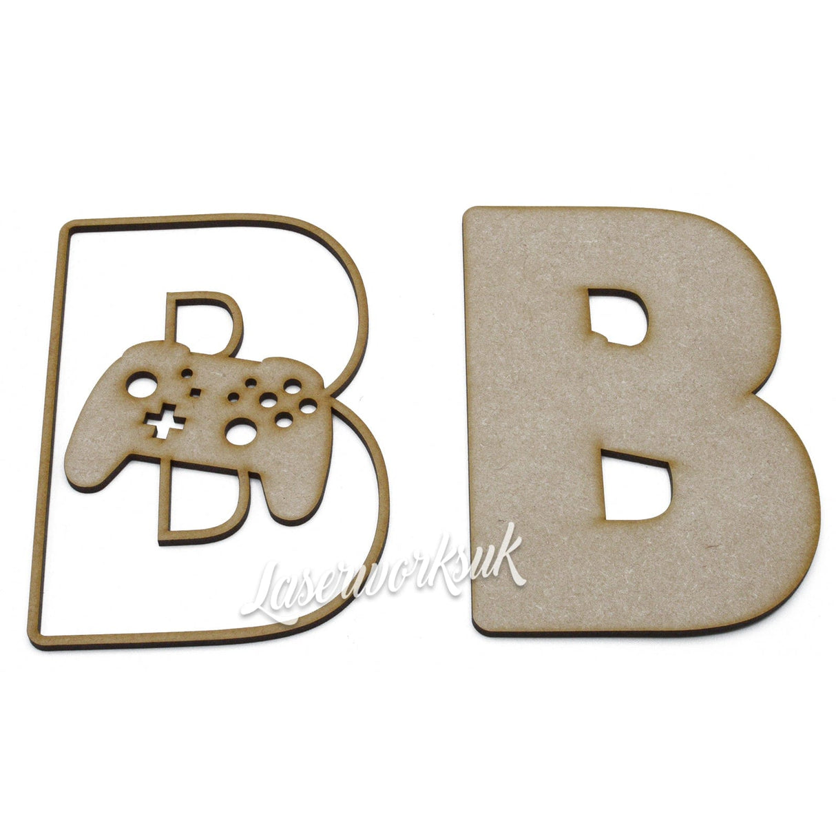 Gaming Theme Alphabet Letters - Full Set Available - LaserworksUK