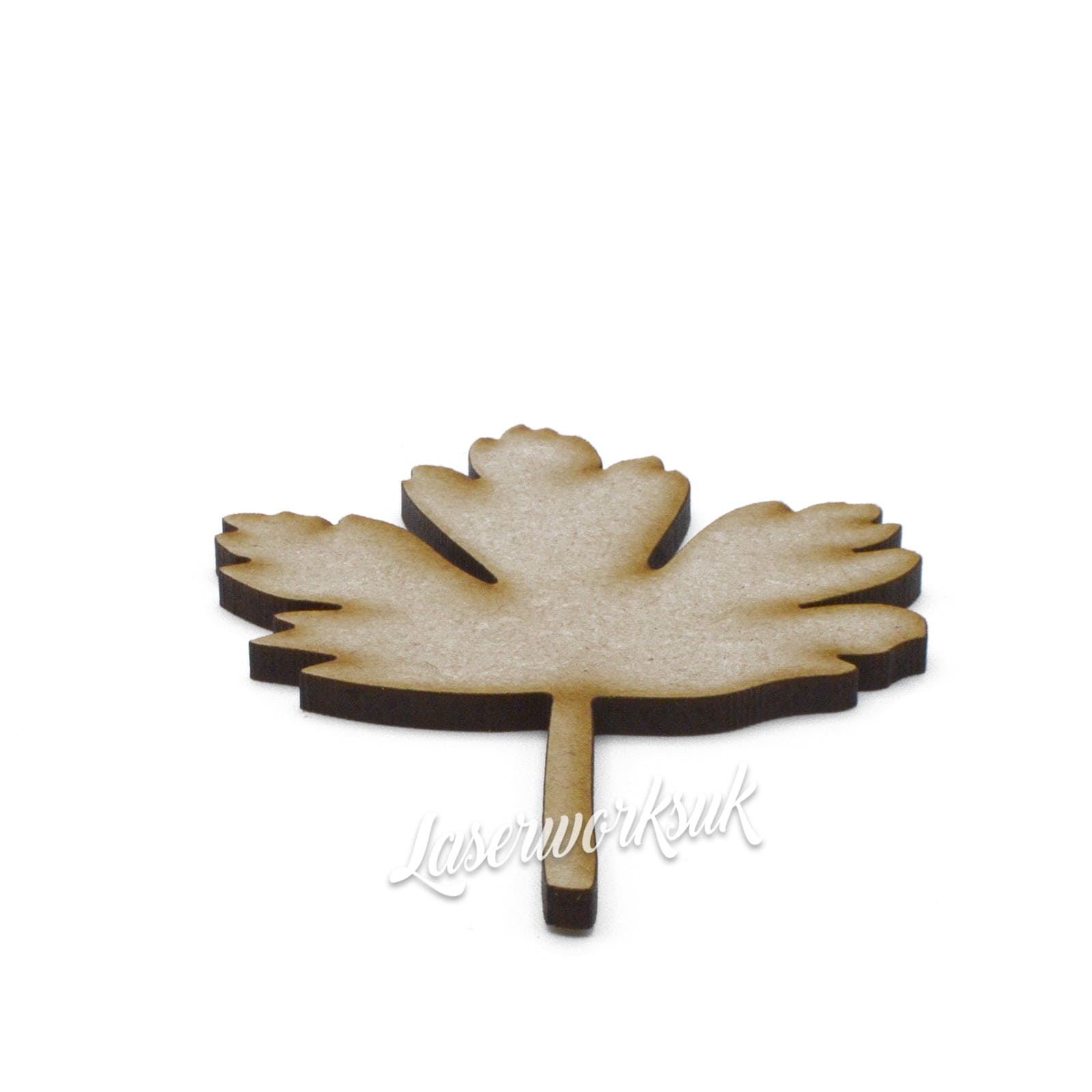 Gooseberry Leaf Shapes - MDF Craft Shapes - LaserworksUK