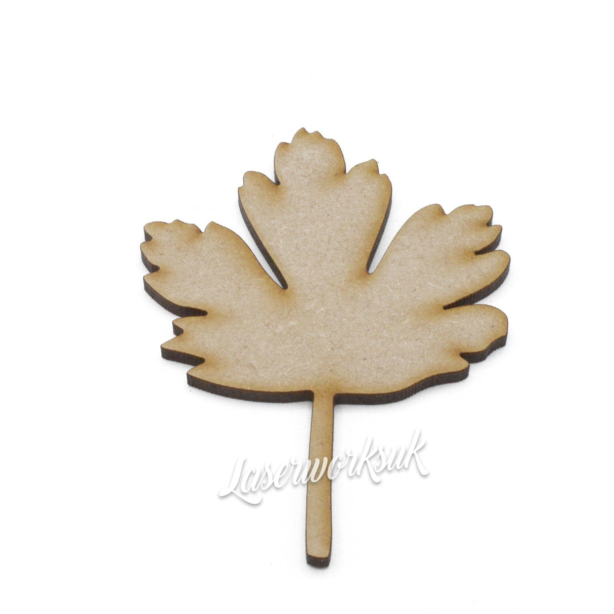 Gooseberry Leaf Shapes - MDF Craft Shapes - LaserworksUK