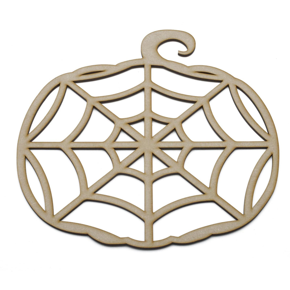 Halloween Scary Pumpkin - Wooden 3D Layered Door Hanger - LaserworksUK