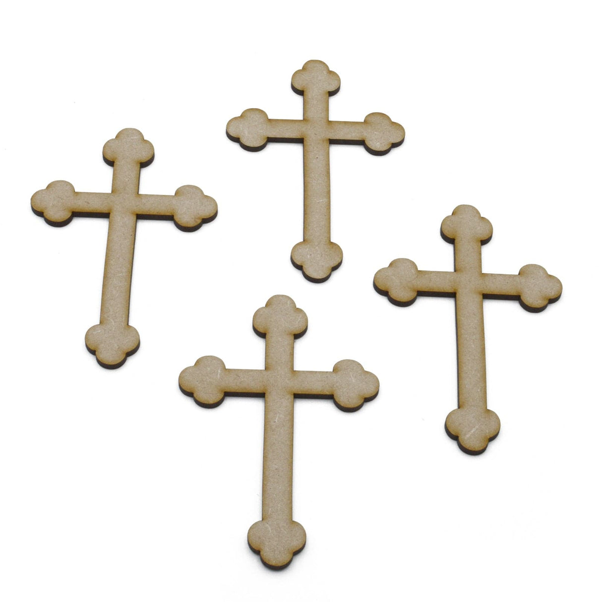 Holy Cross With Rounded Ends - LaserworksUK