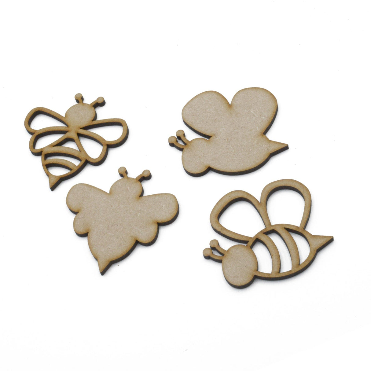 Honeycomb Bee Alphabet Layered Letters 1x FREE Bee Per Letter - LaserworksUK