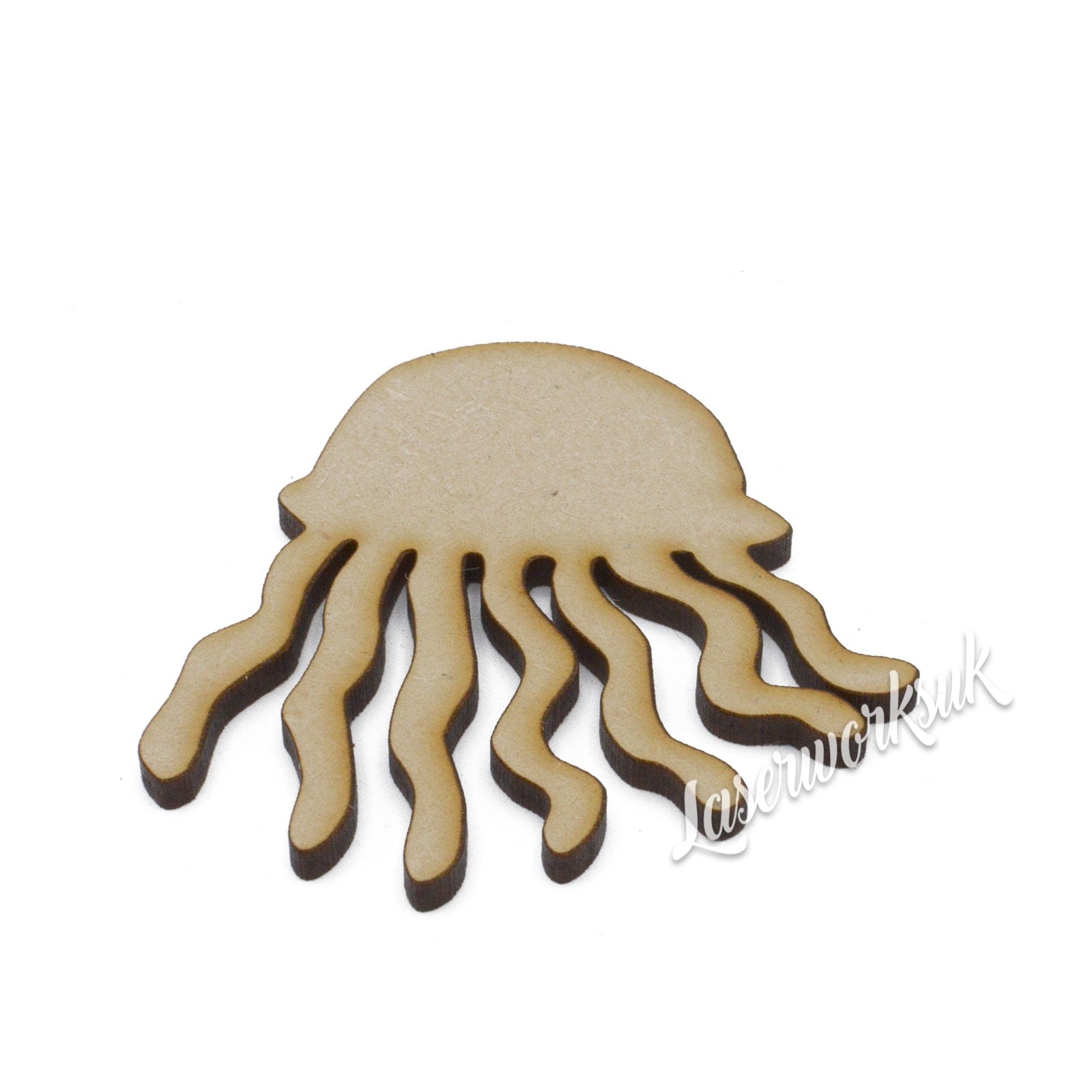 Jellyfish MDF Craft Shape | Marine Sea Jellies - LaserworksUK