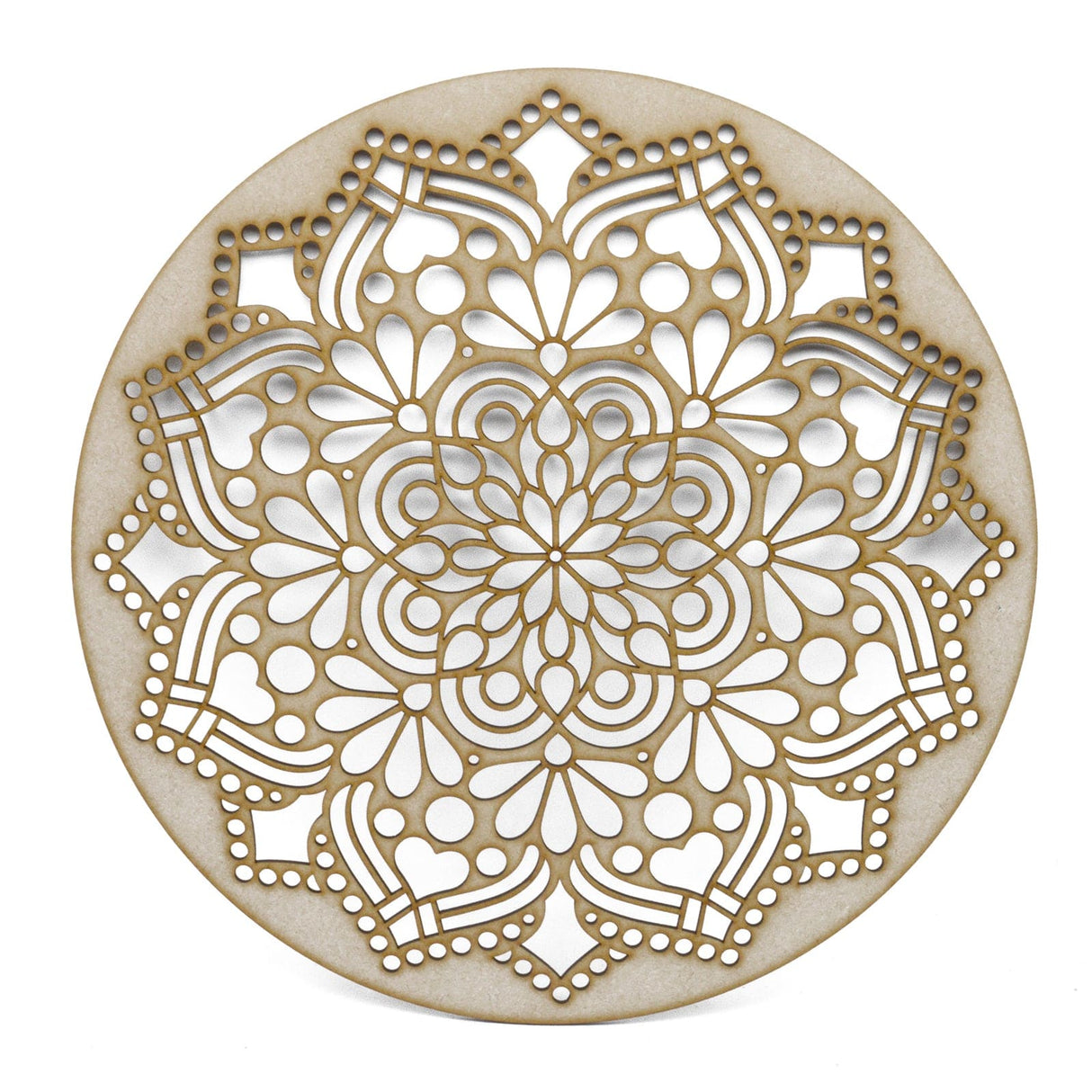 Laser Cut Layered Mandala - MDF Mandala Wall Décor - M1 - LaserworksUK