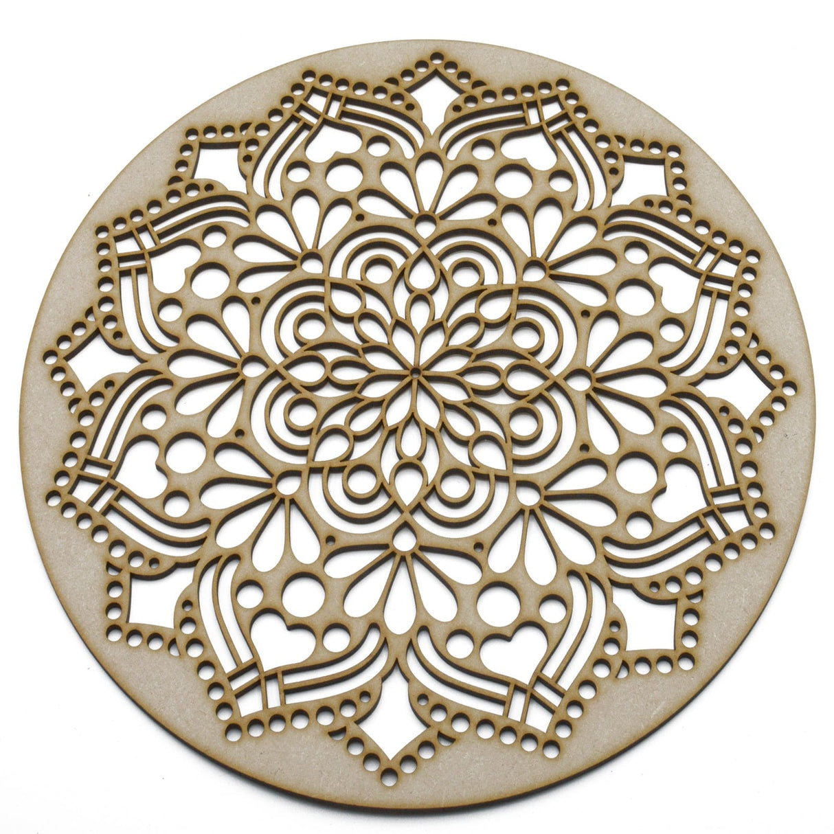 Laser Cut Layered Mandala - MDF Mandala Wall Décor - M1 - LaserworksUK