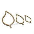 Leaf Outline Craft Shapes - Macrame - LaserworksUK