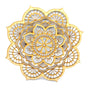 Lotus Mandala, Laser Cut Lotus Mandala Wall Decor - LaserworksUK
