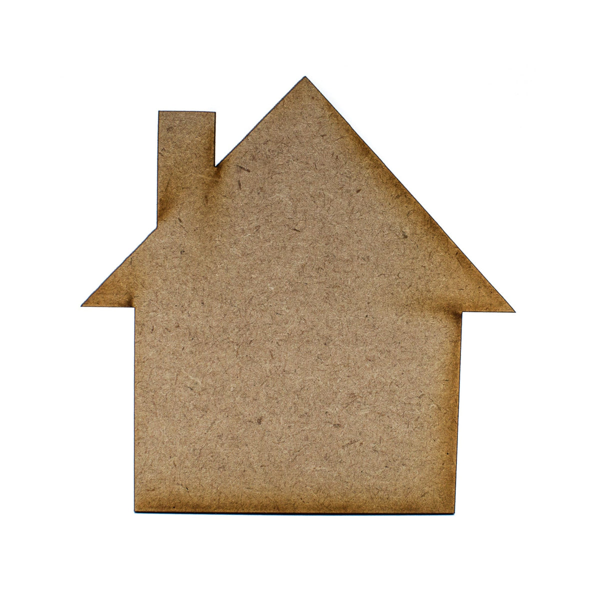 New Home - MDF House - Craft Shapes - LaserworksUK