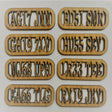 Personalised Car Registration Keyrings - MDF Reg Numbers - LaserworksUK
