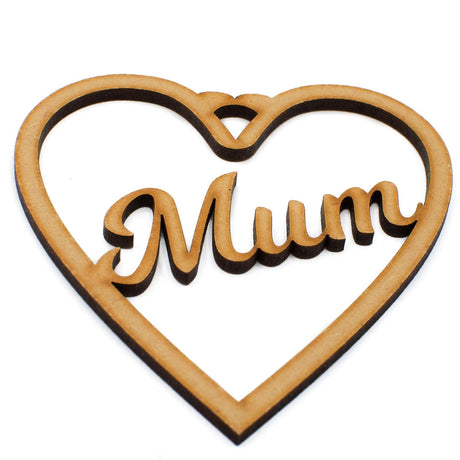 Personalised Heart Shapes | Mother's Day - LaserworksUK