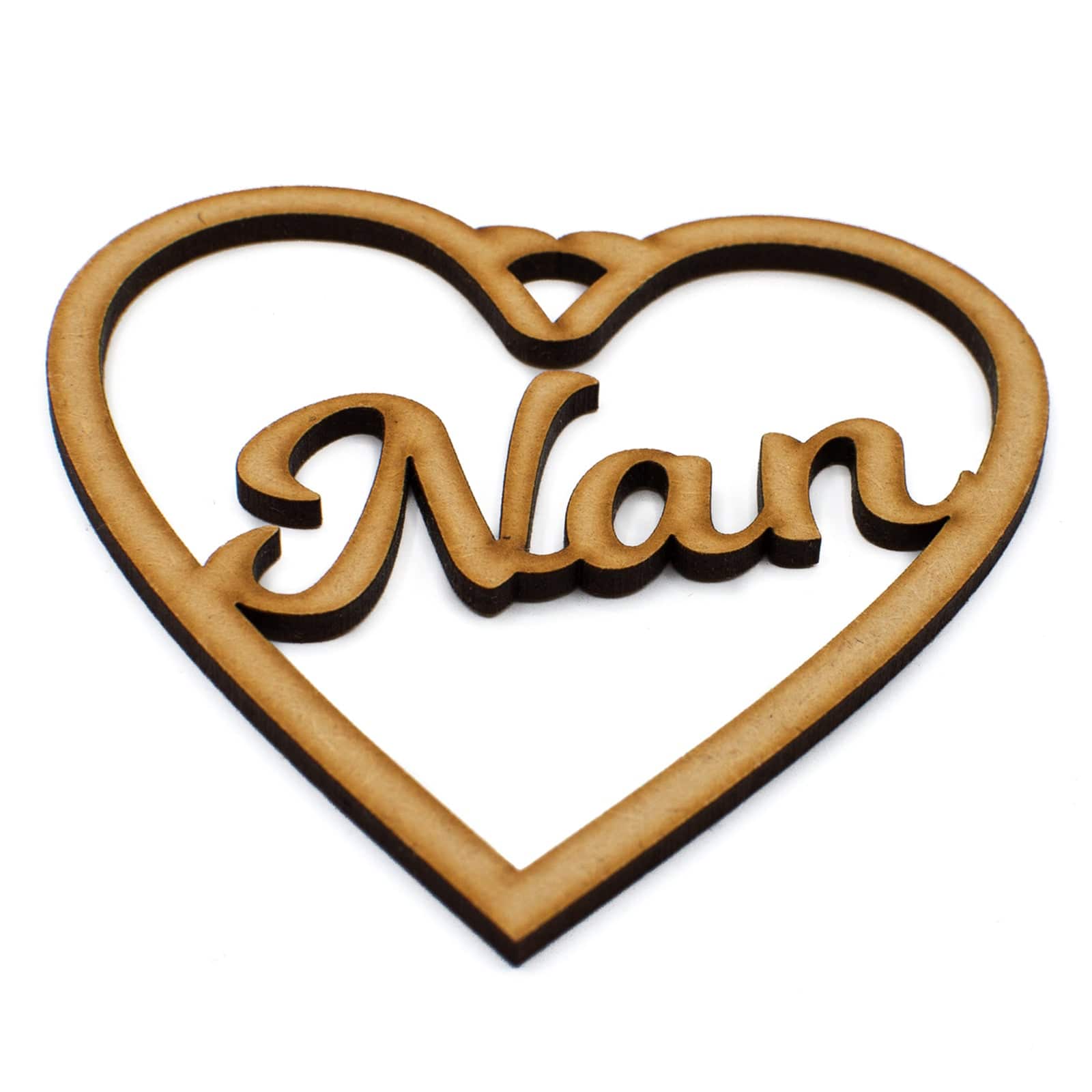 Personalised Heart Shapes | Mother's Day - LaserworksUK