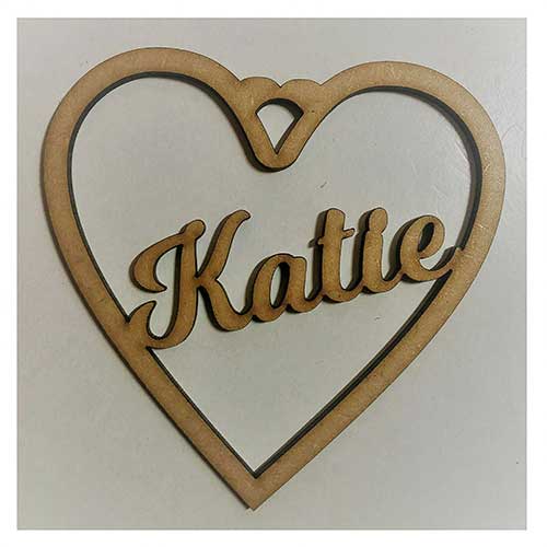 Personalised Heart Shapes | Mother's Day - LaserworksUK