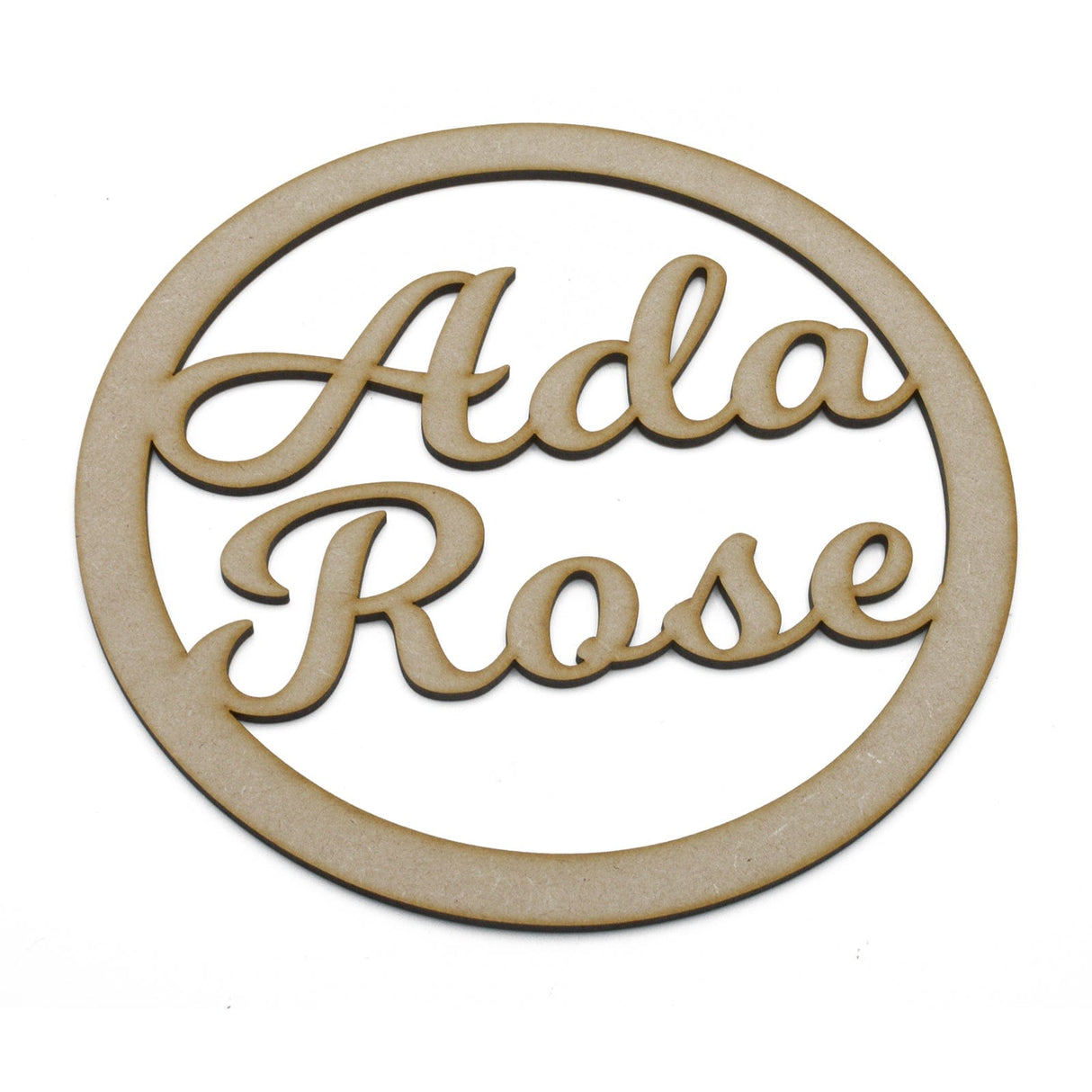 Personalised Names - Dream Catcher Rings, Mobile Hoop Shapes - LaserworksUK