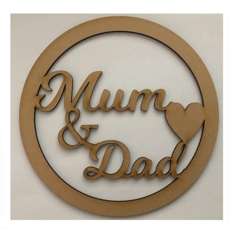 Personalised Names - Dream Catcher Rings, Mobile Hoop Shapes - LaserworksUK