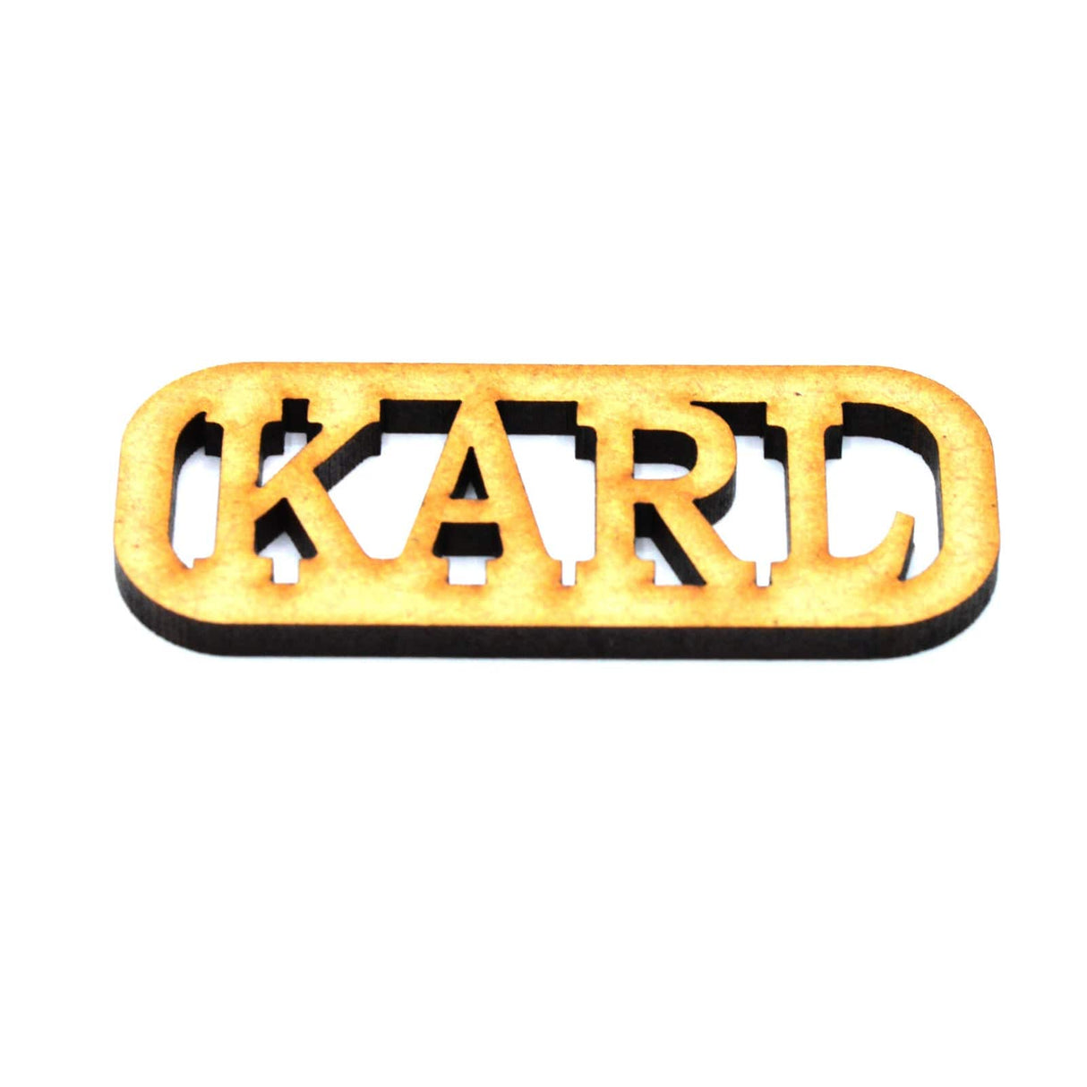 Personalised Wooden Keyring - Laser cut Key Chains - LaserworksUK