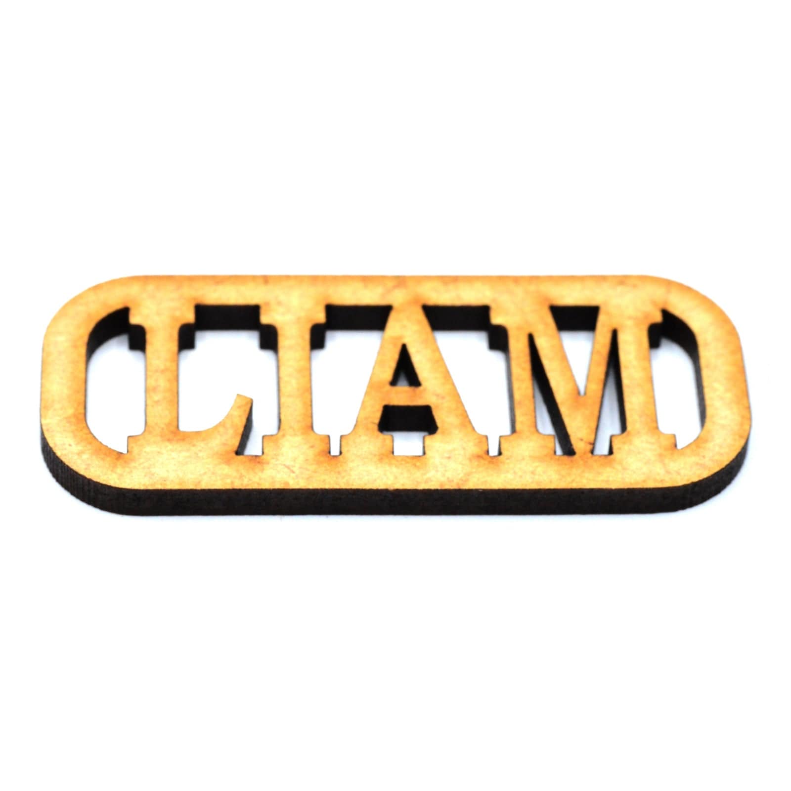 Personalised Wooden Keyring - Laser cut Key Chains - LaserworksUK