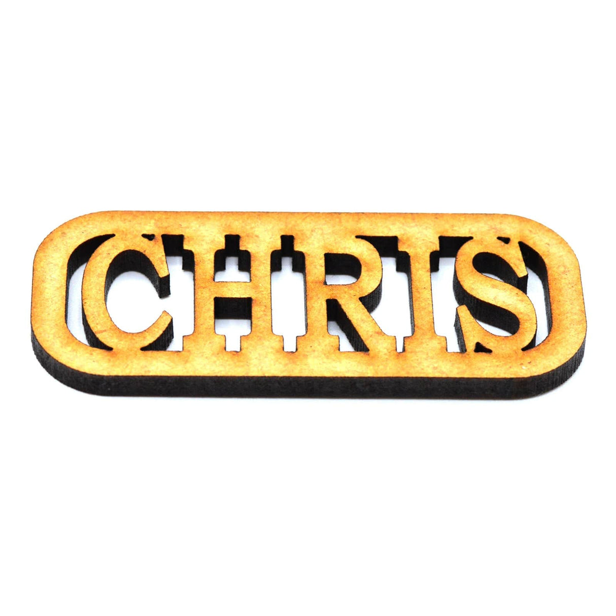 Personalised Wooden Keyring - Laser cut Key Chains - LaserworksUK