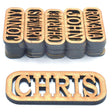 Personalised Wooden Keyring - Laser cut Key Chains - LaserworksUK