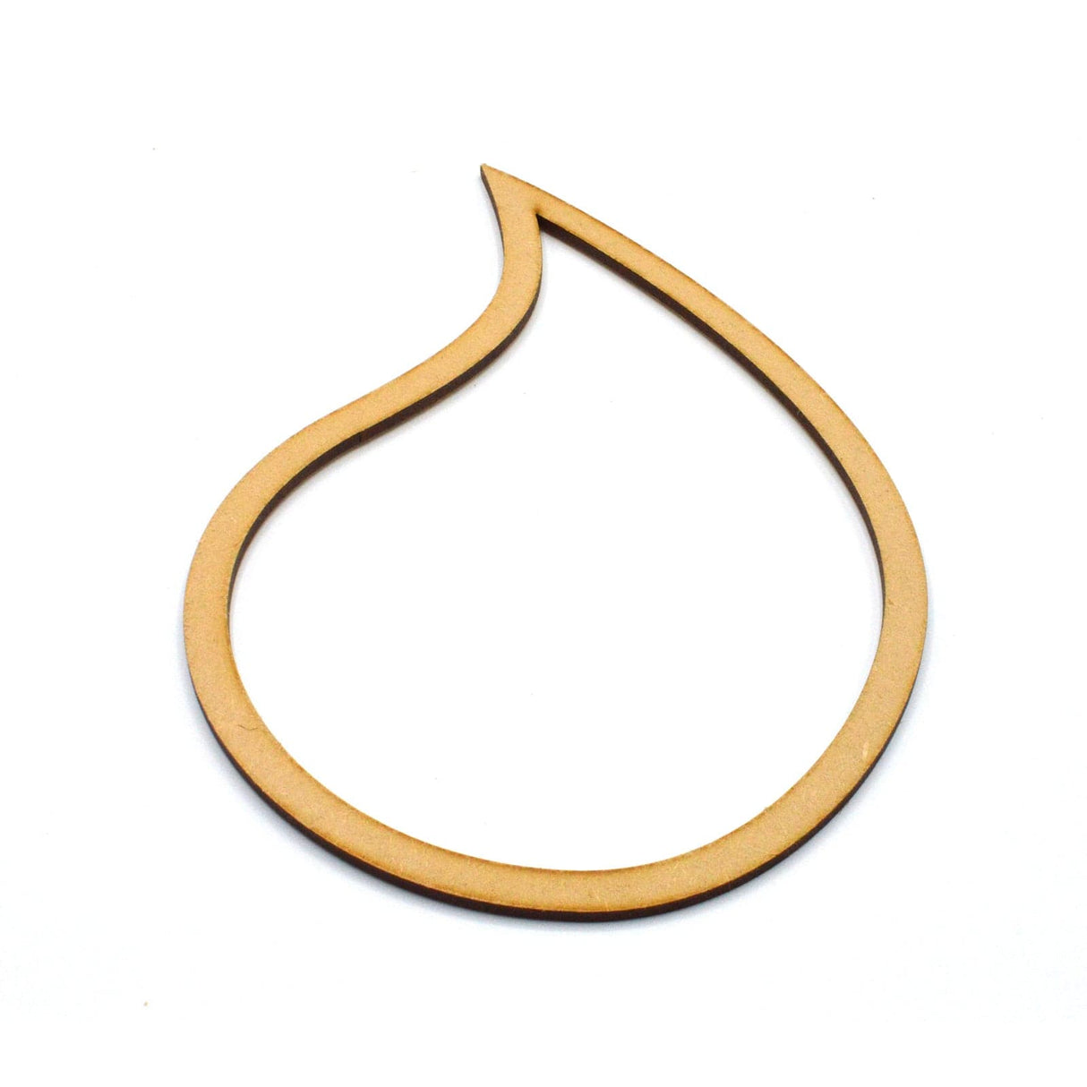 Raindrop Outline Shape | Dreamcatcher - LaserworksUK