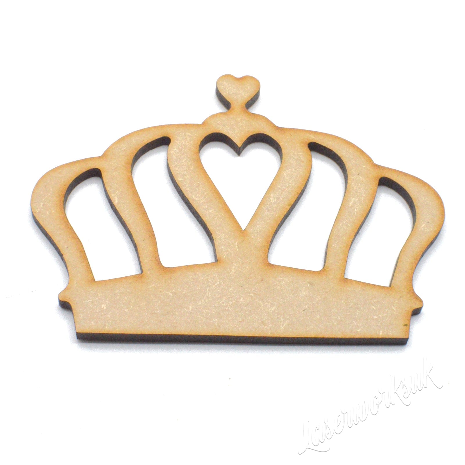 Royal Crown Craft Shapes - Tiara - LaserworksUK