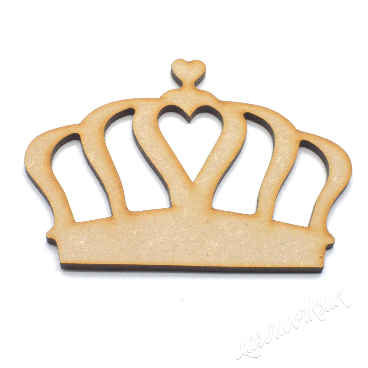 Royal Crown Craft Shapes - Tiara - LaserworksUK