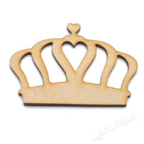 Royal Crown Craft Shapes - Tiara - LaserworksUK