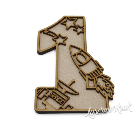 Space Theme Alphabet Letters - Full Set Available - LaserworksUK