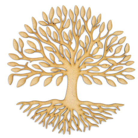 Tree of Life Family Tree Shapes - LaserworksUK