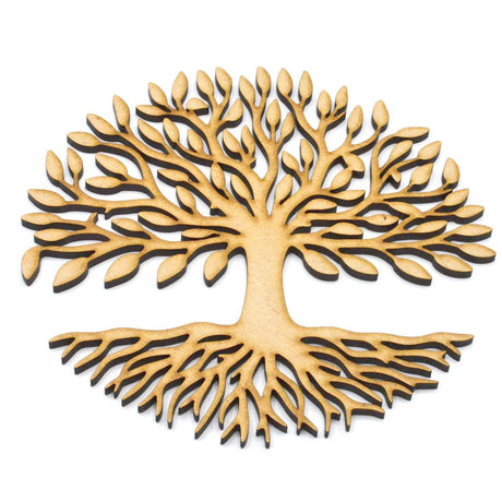 Tree of Life Family Tree Shapes - LaserworksUK
