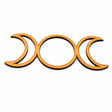 Triple Moon Goddess Symbol | Craft Shapes - LaserworksUK
