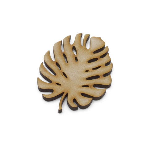 Tropical Leaf Shapes MDF Crafts Shapes - Laserworksuk