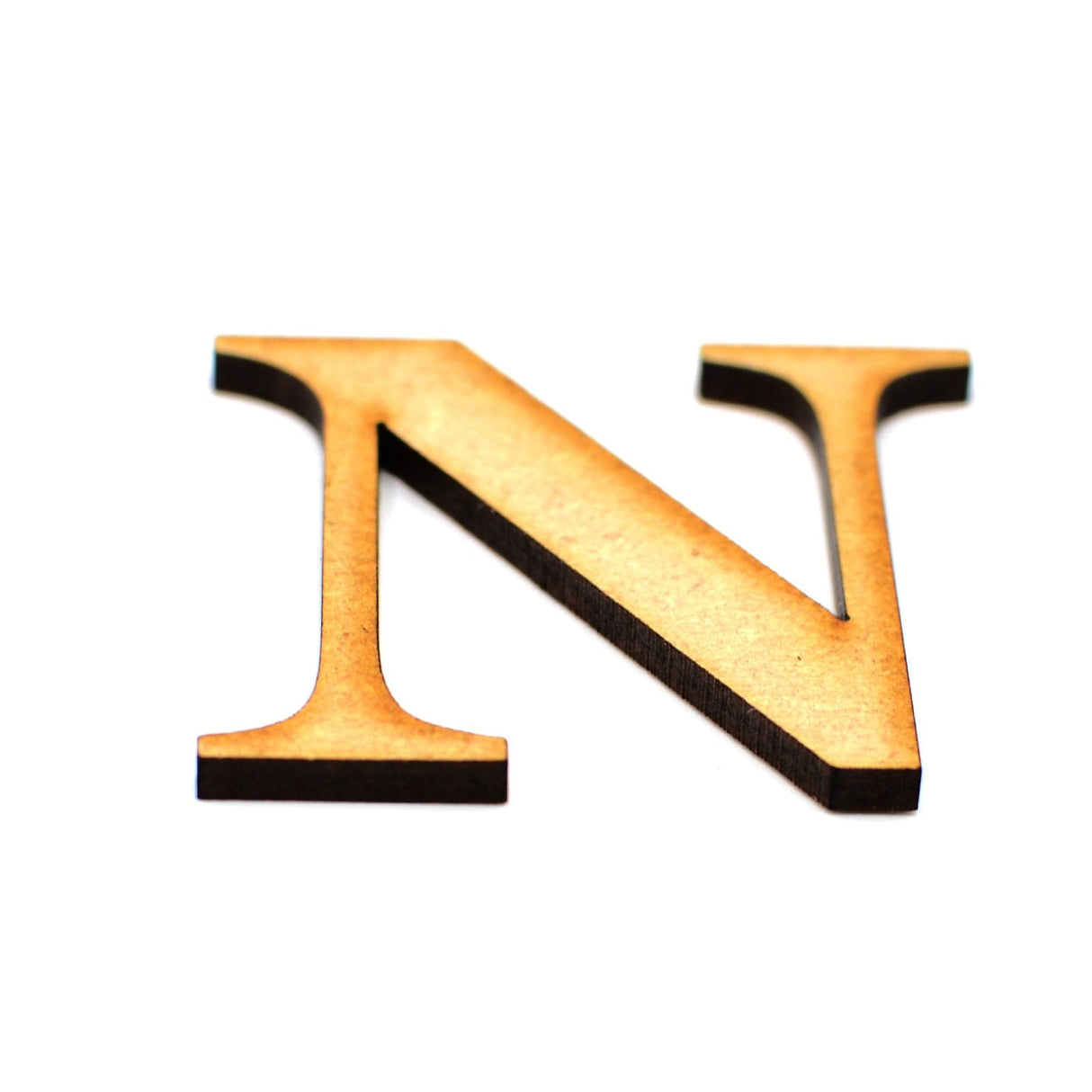 Wooden Letters - Large Small Georgia Bold 2cm-40cm - LaserworksUK