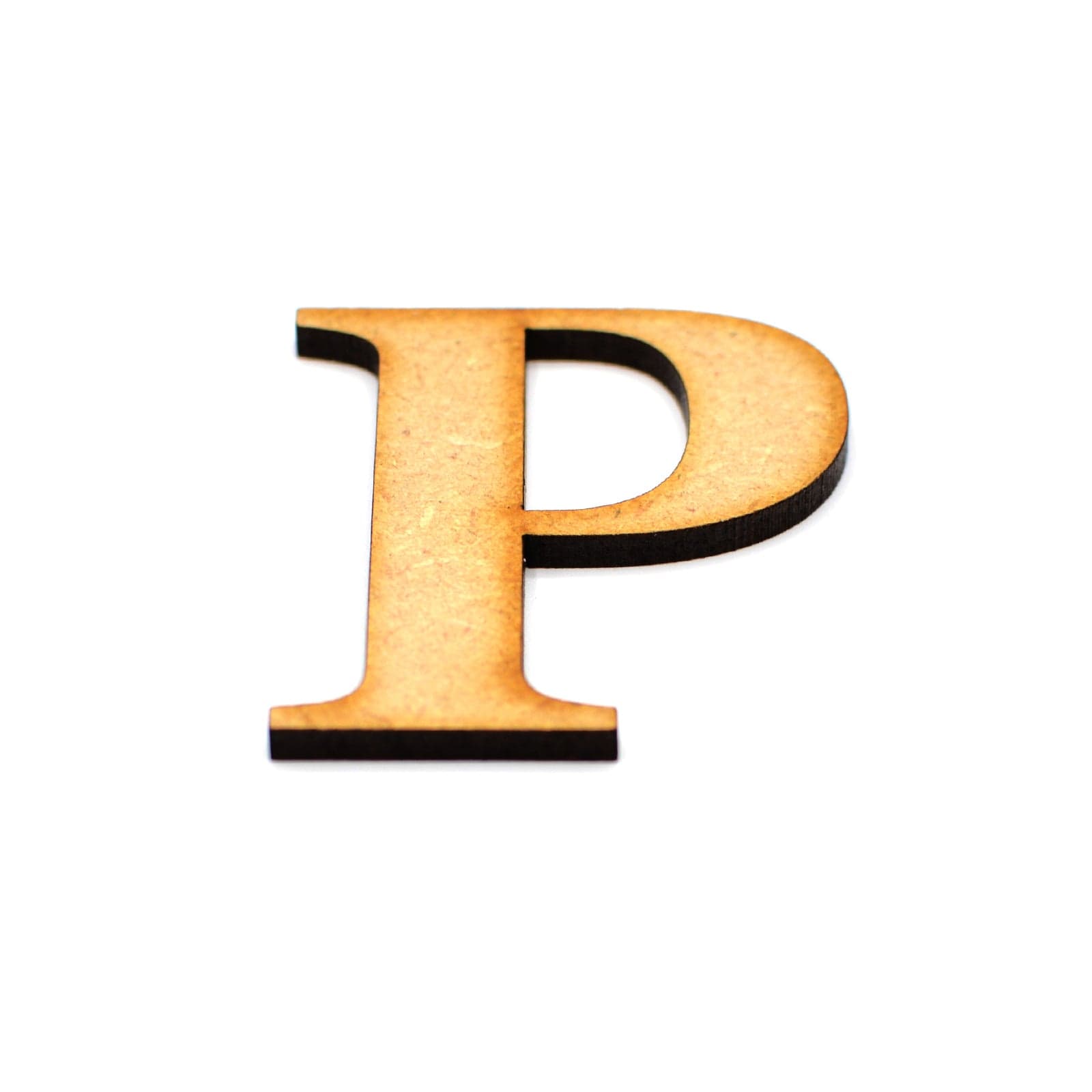 Wooden Letters - Large Small Georgia Bold 2cm-40cm - LaserworksUK