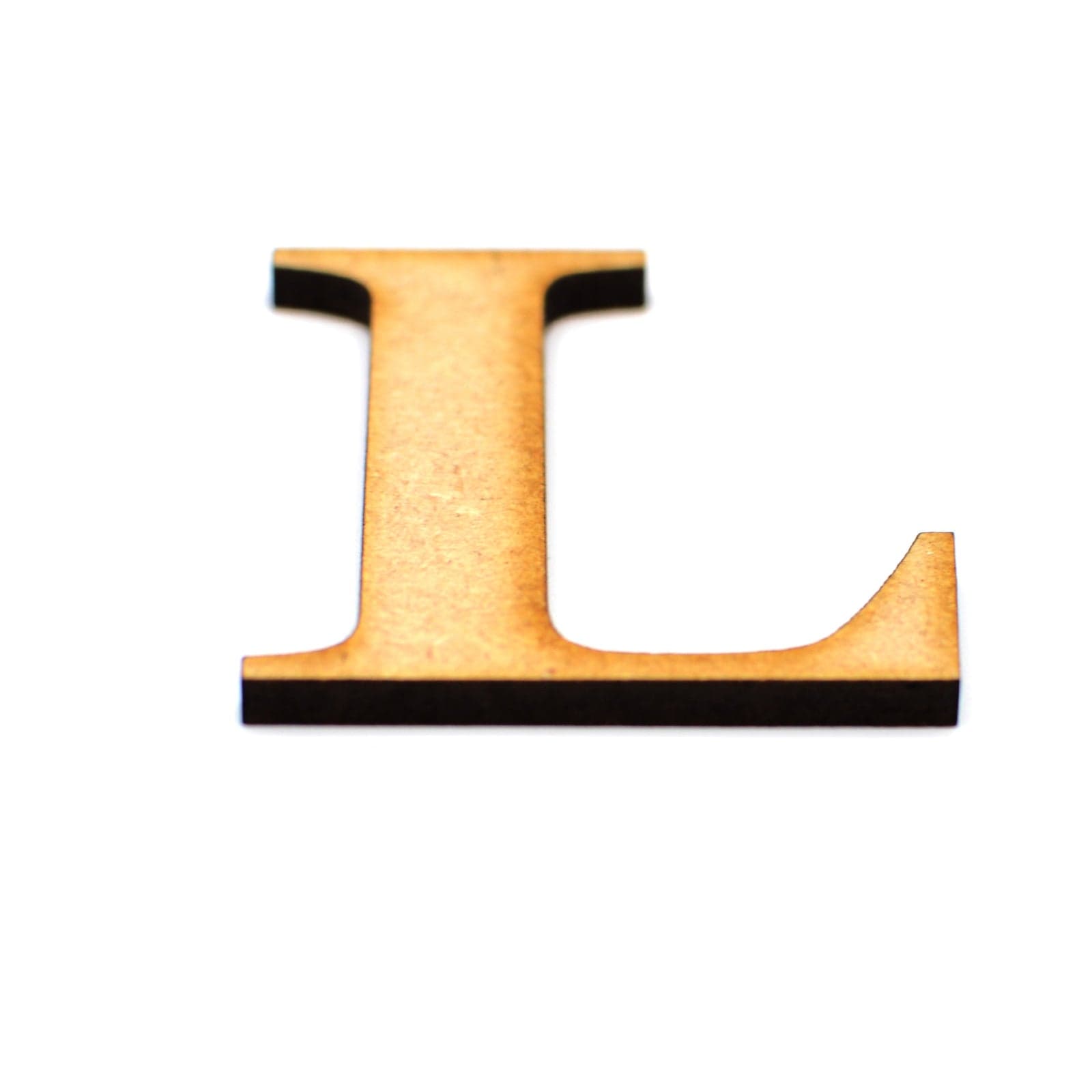 Wooden Letters - Large Small Georgia Bold 2cm-40cm - LaserworksUK