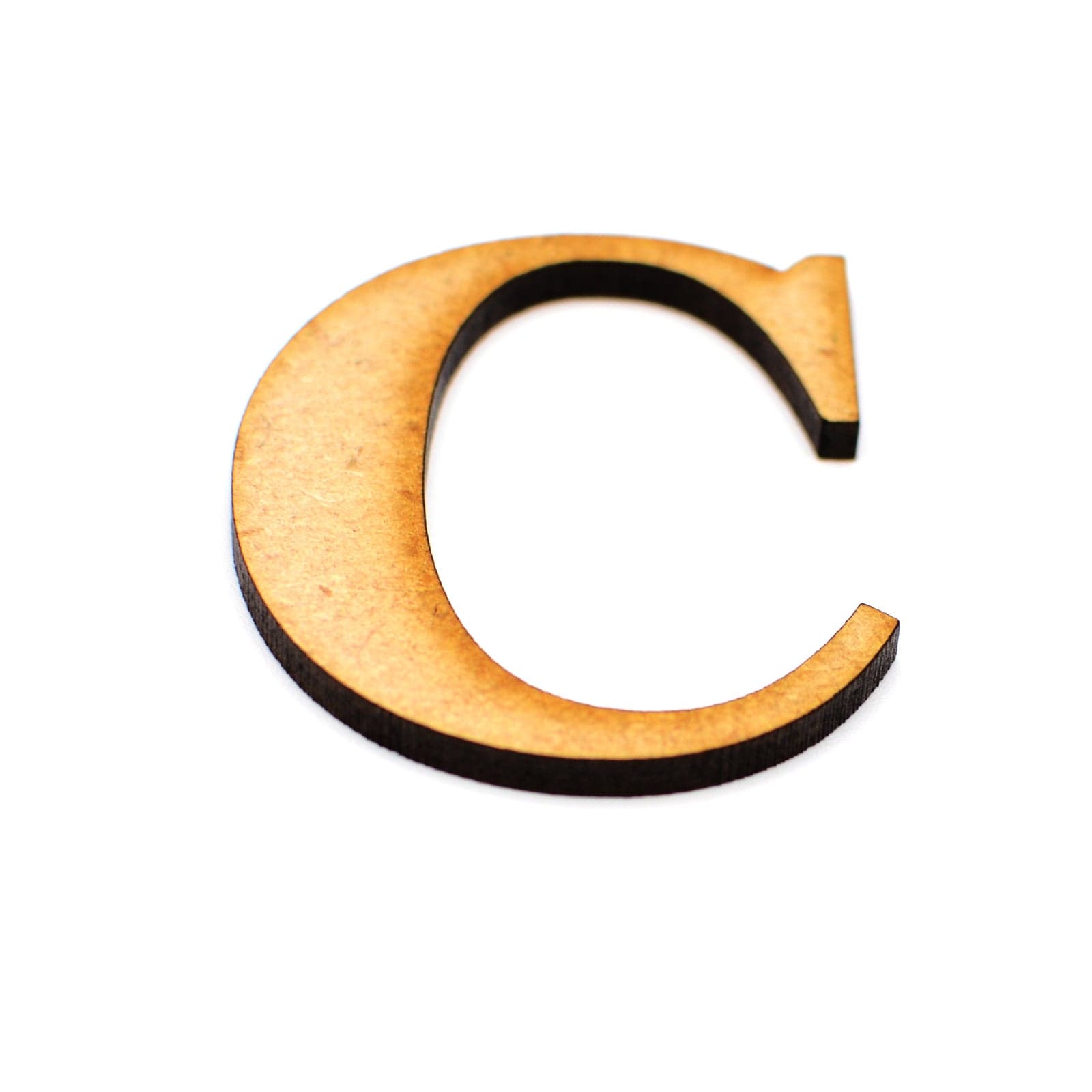 Wooden Letters - Large Small Georgia Bold 2cm-40cm - LaserworksUK