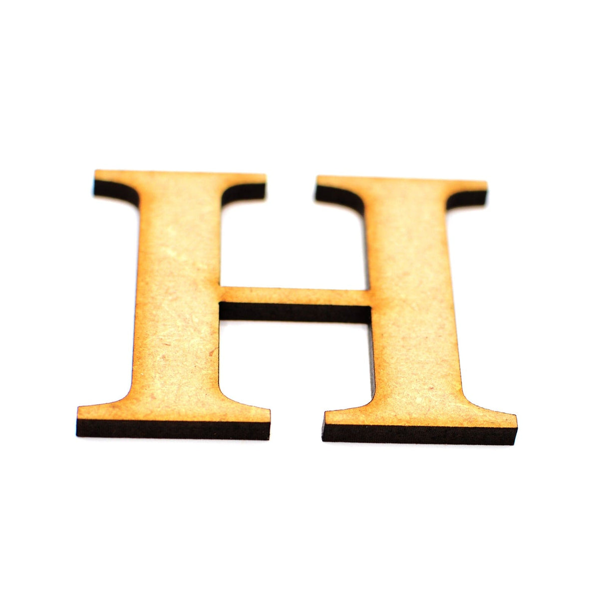 Wooden Letters - Large Small Georgia Bold 2cm-40cm - LaserworksUK