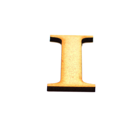 Wooden Letters - Large Small Georgia Bold 2cm-40cm - LaserworksUK