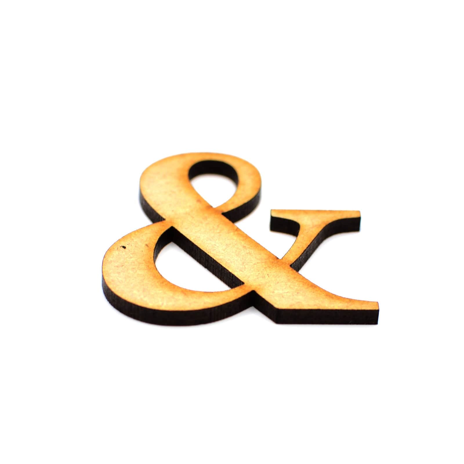 Wooden Letters - Large Small Georgia Bold 2cm-40cm - LaserworksUK